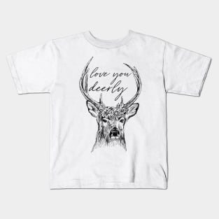 Love You Deerly Kids T-Shirt